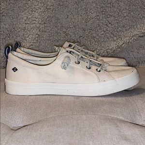 sperry top sider white boat shoes
